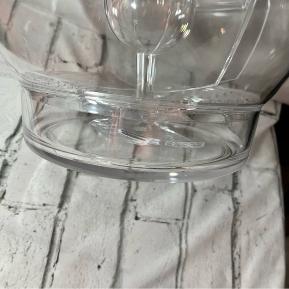 Acrylic Serving Bowl Divided W/dip Bowl  & Utensils Veggies, Fruits,cold salads - Picture 14 of 16